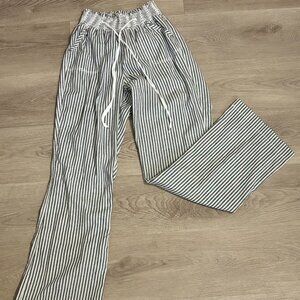 Ci Sono Wide Leg Linen Pant